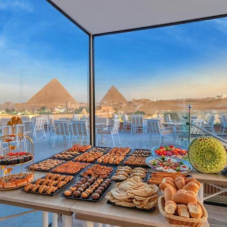 Gaia Pyramids Hotel Kafret el-Gabal 외부 사진