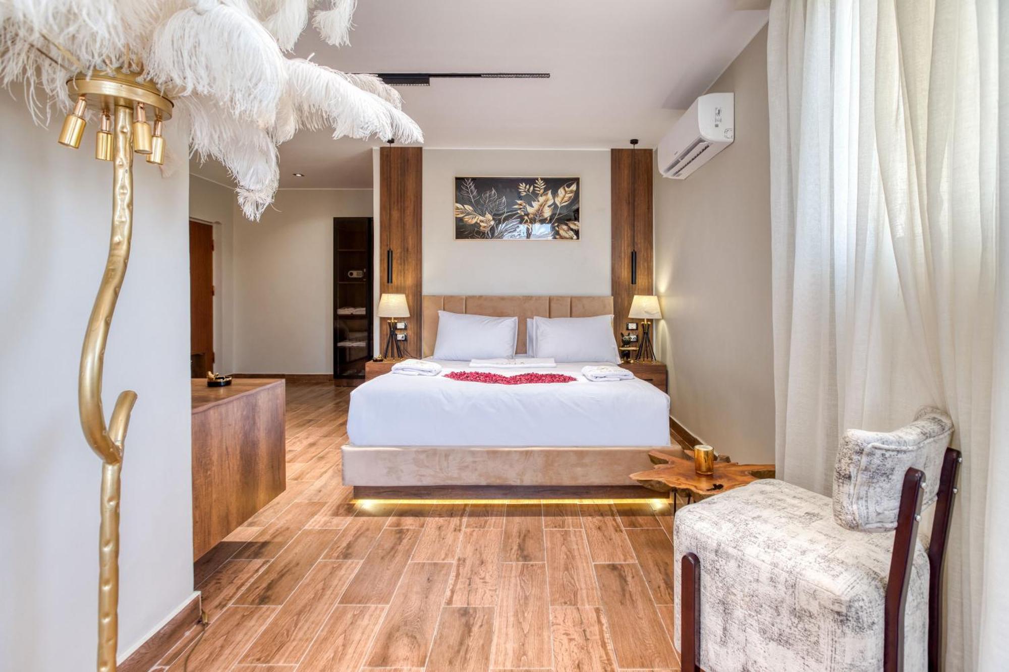 Gaia Pyramids Hotel Kafret el-Gabal 외부 사진