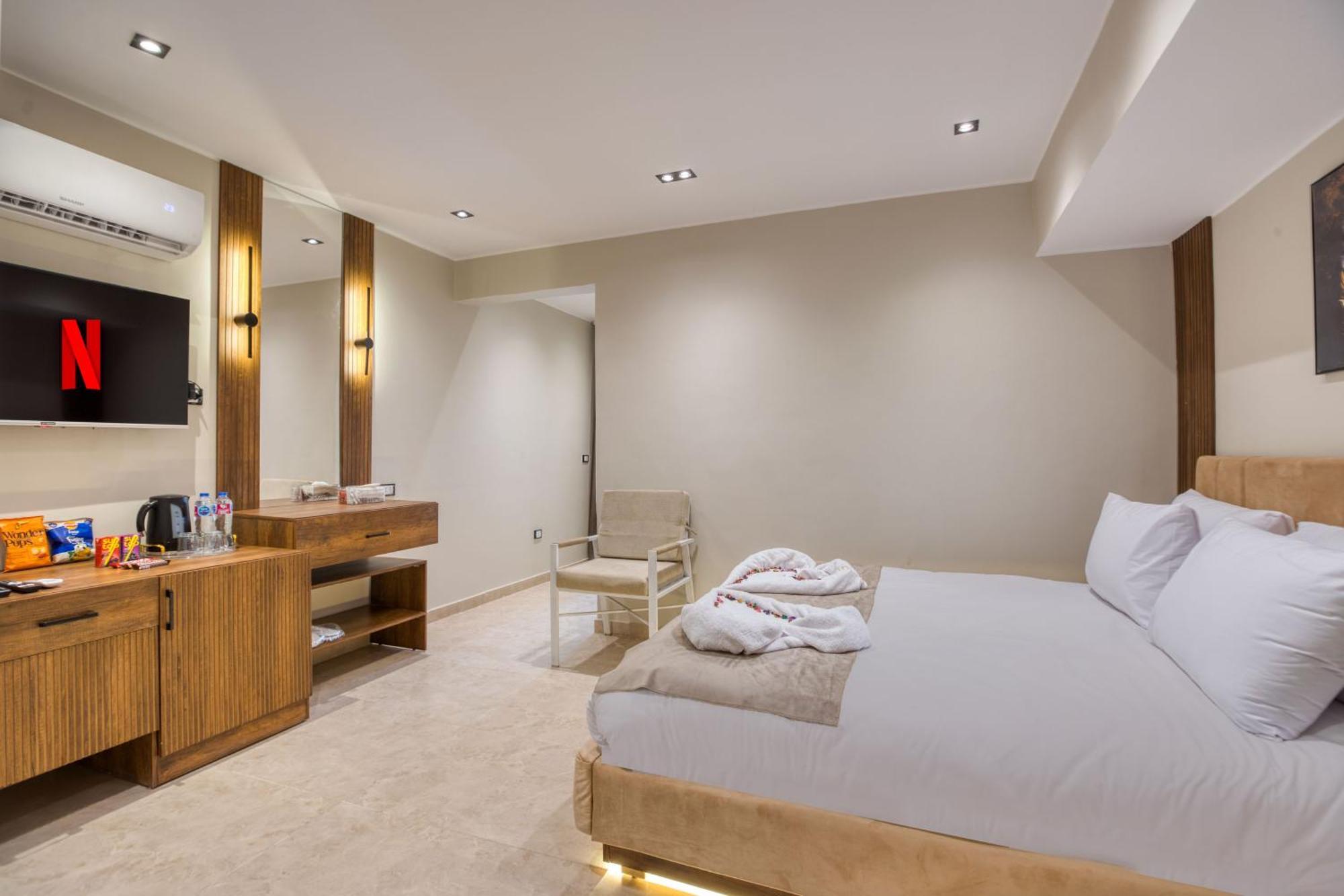 Gaia Pyramids Hotel Kafret el-Gabal 외부 사진
